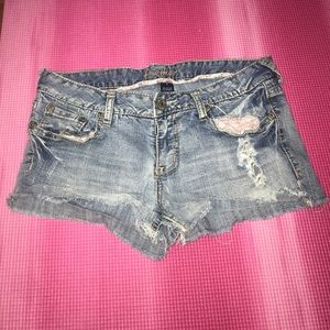 Amethyst jeans shorts